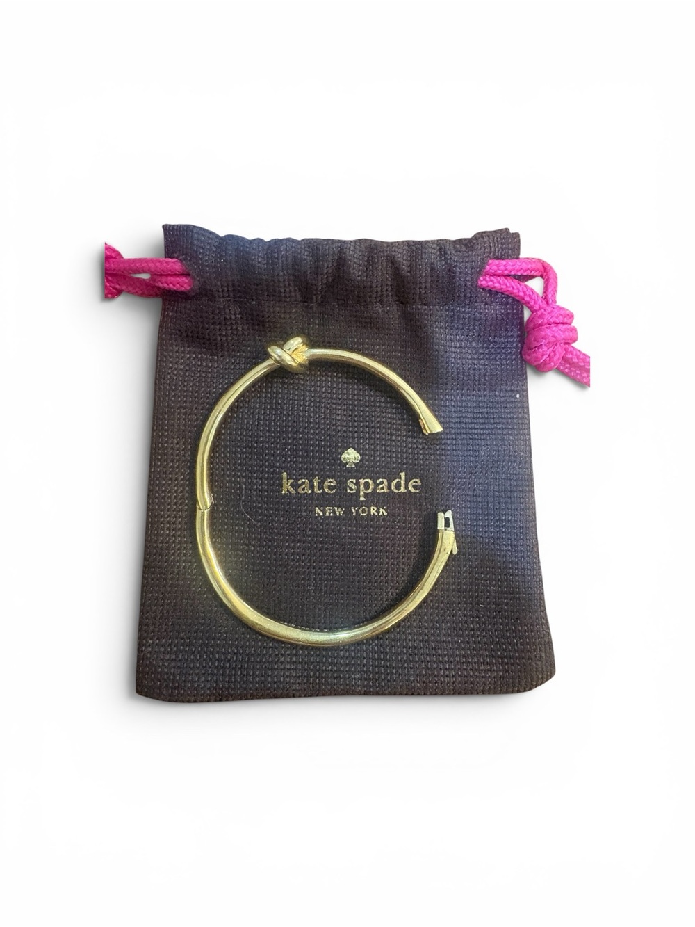 kate spade gold knot bracelet - Picture 2 of 3